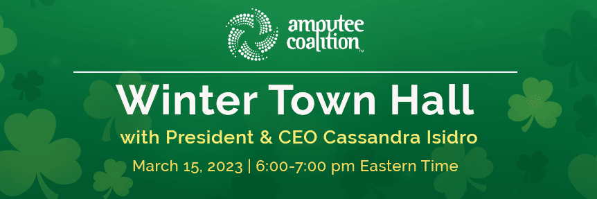 Town Hall with President & CEO - March 15, 2023 from 6-7pm ET.