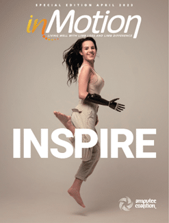 inMotion magazine cover image for special INSPIRE edition.