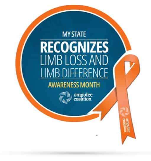 Limb Loss and Limb Difference Proclamation Badge