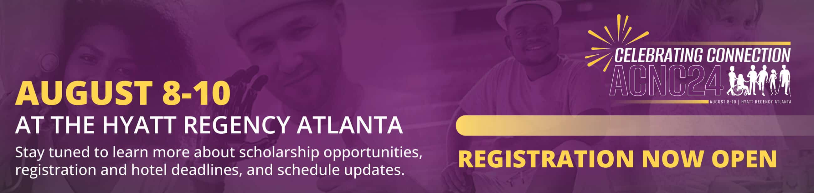 Save the Date: August 8-10, 2024 for Amputee Coalition's National Conference in Atlanta, Georgia!